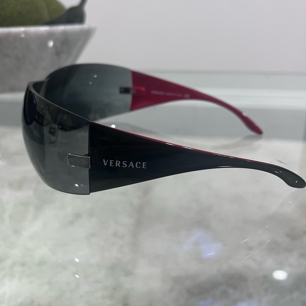 Authentic Versace black Sunglasses Y2K